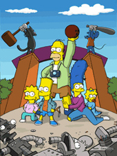 The Simpsons 2 – Itchy and Scratchy Land java hra nokia 6303