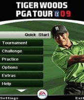 Tiger Woods PGA TOUR 09 java hra nokia 6303